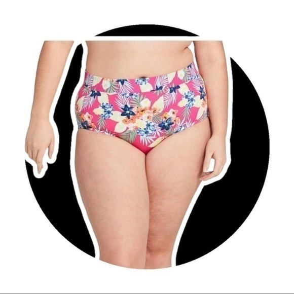 Lane Bryant NWOT High-Waist Swim Brief - Picture 2 of 5